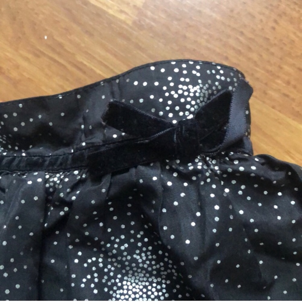 🖤Little Girls Holiday Black Skirt - Picture 2 of 4